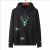 Moletom Milwaukee Bucks 23/24 Masculino - Preto - comprar online