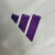 Imagen de Camisa Flamengo II 23/24 Torcedor Adidas - Branca com detalhes em roxo