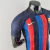 Camisa Barcelona Home 22/23 Jogador Nike Masculina - Azul Marinho, Azul Royal e Vermelho - Cadfer Sports