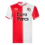 Camisa Feyenoord Home 23/24 - Torcedor Castore Masculina - Branco e Vermelho