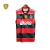 Camisa Flamengo Regata Patrocínios 23/24 Torcedor Adidas Masculina - Vermelho e Preto
