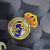 Camisa Real Madrid II 23/24 manga Longa - Torcedor Adidas Masculina - Azul com detalhes em amarelo e branco e roxo - online store