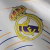 Jaqueta Corta-Vento Real Madrid 21/22 - Masculina Adidas - Branca com detalhes em azul e amarelo - tienda online