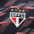Jaqueta Corta-Vento São Paulo 24/25 - Masculina New Balance - Preta com detalhes em vermelho - loja online