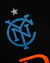 Camisa New York City II 24/25 - Torcedor Adidas Masculina - Preta com detalhes em azul e laranja - Cadfer Sports
