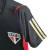 Camisa São Paulo Treino 23/24 - Torcedor Adidas Feminina - Preta com detalhes em vermelho - Cadfer Sports