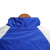Jaqueta Corta-Vento 23/24 Masculina Adidas Flamengo- Azul com mangas brancas e com detalhes em verde e vermelho - Cadfer Sports