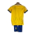 Kit Infantil Cadiz I Macron 23/24 - Amarelo com detalhes em azul - comprar online