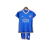 Kit Infantil Leicester City I 23/24 - Adidas - Azul com detalhes em branco e dourado