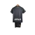 Kit Infantil Napoli II 23/24 - EA7 - Preto com detalhes em verde - comprar online