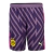 Shorts Borussia Dortmund Goleiro I 23/24 - Masculino Puma - Roxo com detalhes em rosa