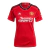 Camisa Manchester United I 23/24 - Torcedor Adidas Feminina - Vermelha com detalhes em preto e branco