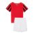 Kit Infantil AC Milan I 24/25 - Puma - Vermelho e preto e branco - buy online