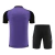 Kit Treino adulto - Camisa e Shorts - Seleção Alemanha Adidas 24/25 - Roxo e preto on internet