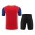 Kit Treino adulto - Camisa e Shorts - Barcelona Nike 24/25 - Vermelha e azul com detalhes em bege en internet
