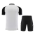 Kit Treino adulto - Camisa e Shorts - Seleção Alemanha Adidas 24/25 - Branco e preto com detalhes em roxo na internet