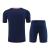 Kit Treino adulto - Camisa e Shorts - Atlético de Madrid Nike 24/25 - Azul com detalhes em rosa on internet