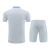 Kit Treino adulto - Camisa e Shorts - Tottenham Nike 24/25 - Cinza com detalhes em azul on internet