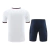 Kit Treino adulto - Camisa e Shorts - Barcelona Nike 24/25 - Branco e azul com detalhes em vermelho na internet