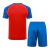 Kit Treino adulto - Camisa e Shorts - Seleção Espanha Adidas 24/25 - Azul e vermelho - loja online