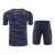 Kit Treino adulto - Camisa e Shorts - Seleção Inglaterra Nike 24/25 - Azul com detalhes em vinho e roxo - comprar online