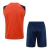 Kit Treino adulto - Camisa e Shorts - Manchester United Adidas 24/25 - Azul e laranja - comprar online