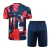 Kit Treino adulto - Camisa e Shorts - Paris Saint-Germain Nike 24/25 - Azul com detalhes em vermelho e branco - Cadfer Sports