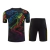 Kit Treino adulto - Camisa e Shorts - Real Madrid Adidas 24/25 - Preto com desenho de Dragão colorido - comprar online