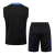 Kit Treino adulto - Camisa e Shorts - Inter de Milão Nike 24/25 - Preto com detalhes em azul - comprar online