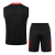 Kit Treino adulto - Camisa e Shorts - Seleção Portugal Nike 24/25 - Preto com detalhes em vermelho - comprar online