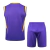 Kit Treino adulto - Camisa e Shorts - Real Madrid Adidas 24/25 - Roxo com detalhes em amarelo - comprar online