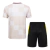 Kit Treino adulto - Camisa e Shorts - Flamengo Adidas 24/25 - Bege e preto com detalhes em vinho - comprar online