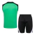 Kit Treino adulto - Camisa e Shorts - Chelsea Nike 23/24 - Verde e preto com detalhes em branco - comprar online