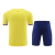 Kit Treino adulto - Camisa e Shorts - Barcelona Nike 23/24 - Amarelo e azul - comprar online