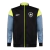 Jaqueta Corta-Vento Botafogo 24/25 - Masculina Reebok - Preta com detalhes em cinza e amarelo