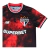 Camisa São Paulo III 24/25 - Torcedor New Balance Feminina - Vermelha e preta e Com Patrocínio - Cadfer Sports