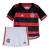 Kit Infantil Flamengo I 24/25 - Adidas - Vermelho e preto