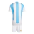 Kit Infantil Seleção Argentina I 24/25 - Adidas - Branco e azul - comprar online