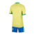 Kit Infantil Seleção Brasileira I 24/25 - Nike - Amarelo e azul com detalhes em verde - comprar online