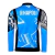 Camisa Napoli Pré-jogo 24/25 manga longa - Torcedor EA7 Masculina - Azul e Com Patrocínio - Cadfer Sports