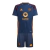 Kit Infantil Roma III 24/25 - Adidas - Azul com detalhes em vermelho e amarelo