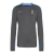 Camisa Tottenham Treino 24/25 manga longa - Torcedor Nike Masculina - Cinza com detalhes em azul