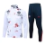 Conjunto Paris Saint German II 24/25 - Masculino Nike - Branco com detalhes em vermelho e azul