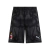 Shorts AC Milan Goleiro 24/25 - Masculino Puma - Preto com detalhes em cinza