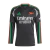 Camisa Arsenal II 24/25 manga longa - Torcedor Adidas Masculina - Preta com detalhes em verde e vermelho
