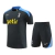 Kit Treino adulto - Camisa e Shorts - Tottenham Nike 24/25 - Cinza com detalhes em azul - comprar online
