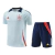 Kit Treino adulto - Camisa e Shorts - Seleção Espanha Adidas 24/25 - Azul com detalhes em vermelho e laranja - buy online