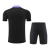 Kit Treino adulto - Camisa e Shorts - Seleção Inglaterra Nike 24/25 - Preto com detalhes em roxo en internet