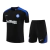 Kit Treino adulto - Camisa e Shorts - Inter de Milão Nike 24/25 - Preto com detalhes em azul - comprar online