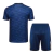 Kit Treino adulto - Camisa e Shorts - Barcelona Nike 24/25 - Azul com detalhes em dourado - comprar online